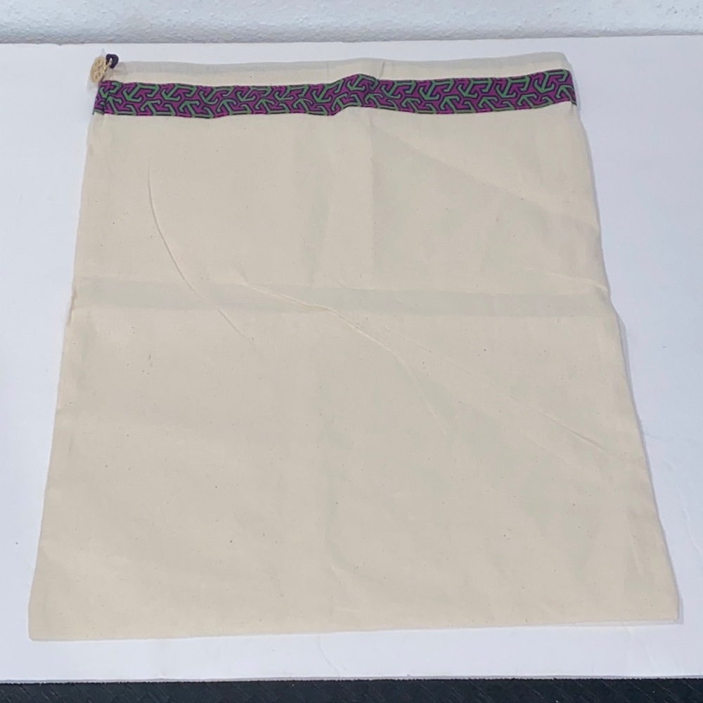 Authentic Tory Burch signature storage purse dust bag